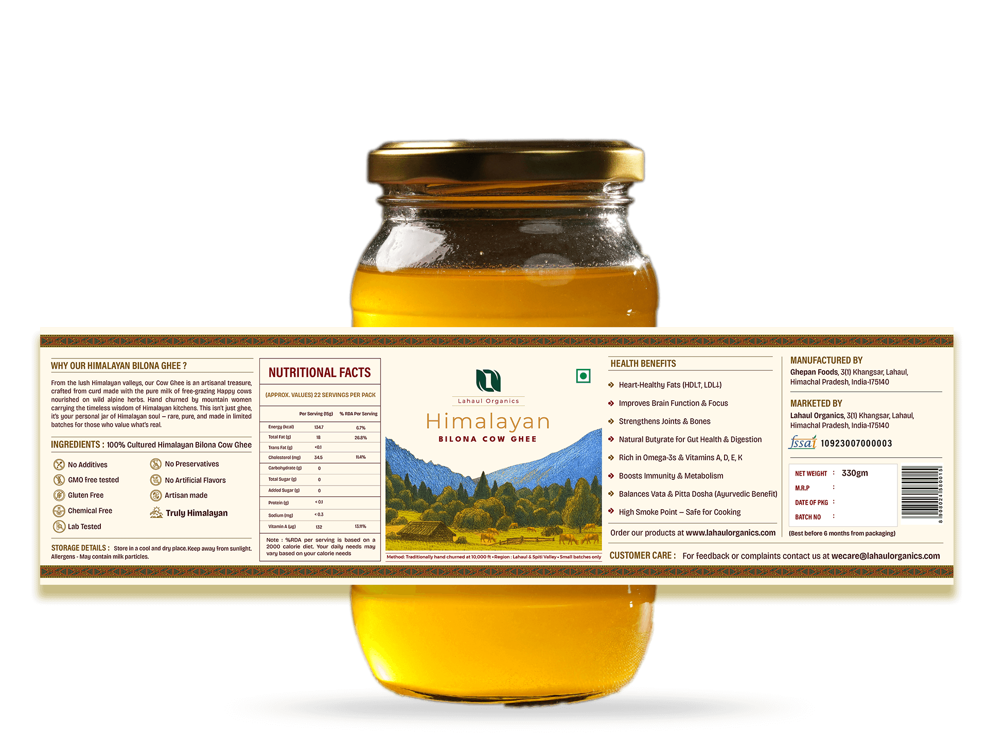 Himalayan Cow Ghee